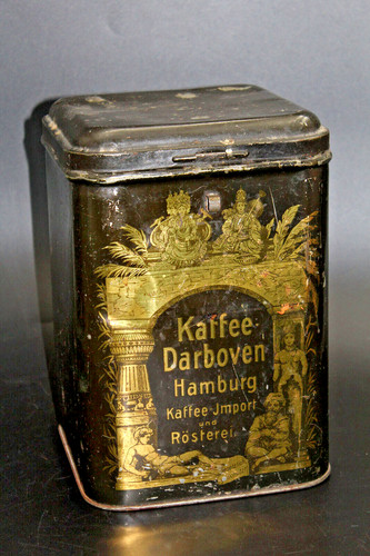Seltene alte große kaffeedose - seltene,
