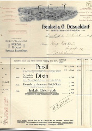 Rechnung henkel co - rechnung, &