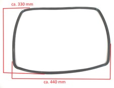 AEG Electrolux Juno Backofentürdichtung Dichtung mit 4 Haken 3304363017