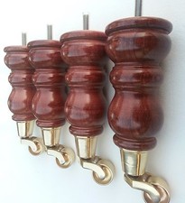 NEU 4 x 200 mm hohe Massivholz