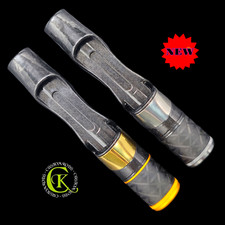 Carbon Rollenhalter Gold /