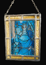 Fensterbild bleiverglast