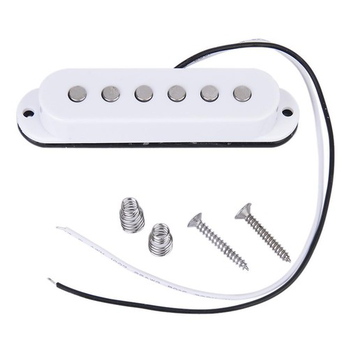 Weißer single coil pickup - single,