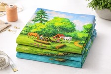 Stoff Panel - Jersey mit Bibi