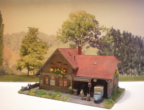 Diorama 87 haus - h0, 1:87