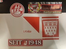 1.FC Köln 5 Aufkleber Sticker