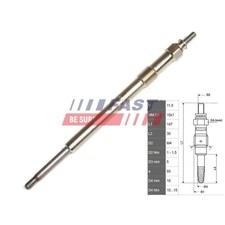 Glühkerze Elektr. Zuheizer