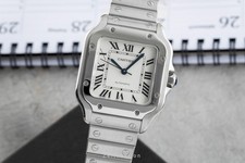 Cartier Santos Stahl Automatik