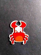 Krebsl rollende Augen Sticker Aufkleber Polster Kunststoff 3x3,5 cm