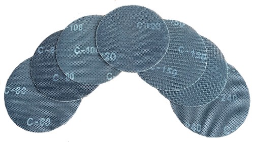 Schleifgitter klett 225 mm - schleifgitter, Ø