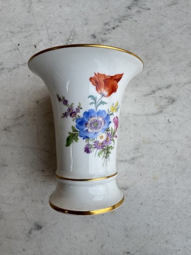 Vase mit goldrand und - vase,