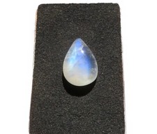 Mondstein blau - Blue Moonstone Cabochon 18,4x12,7 mm 12 ct. Nr. U33451