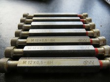 Gewinde Lehrdorn M 12 x 0,5 - 6H Feingewinde Gewindelehrdorn LMW NEU #KB9-5#