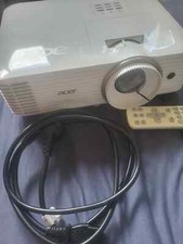 BEAMER ACER H6522BD 1080P 3D HDMI PROJEKTOR - LAMPE + FARBRAD NEU