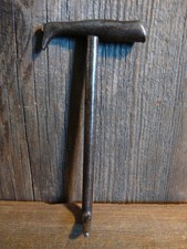 Stiefelhaken Zieher Stiefelknecht Form eines Stiefels WH WK2 Militaria alt