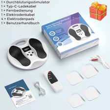 Medic Durchblutungsstimulator mit EMS & TENS - Schmerzlinderung bei Waden Füßen