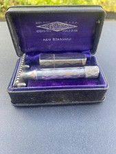 Vintage Silber 1920er Gillette