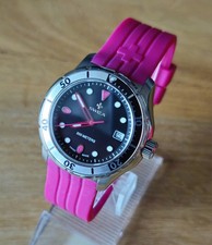 Armbanduhr Damen Pink Diver