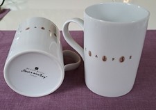 Design House Tassen weiß mit