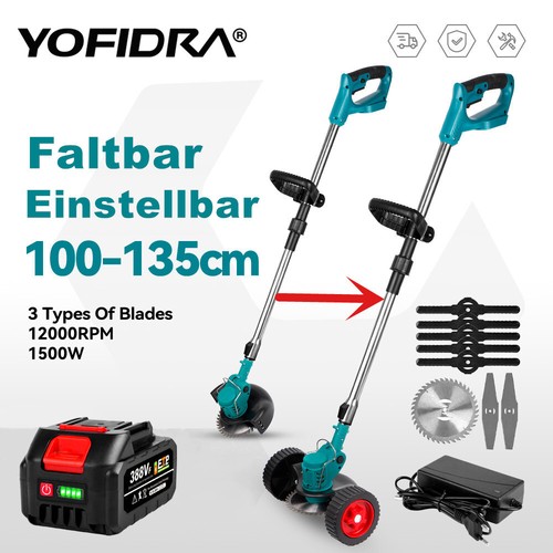 1500w akku rasentrimmer - 1500w,