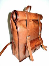 Leder Rucksack Herren Laptop