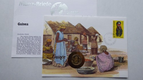 Guinea münzbrief numisbrief - münzbrief,