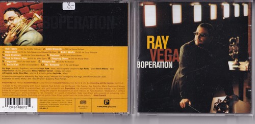 Ray vega boperation - vega, cd