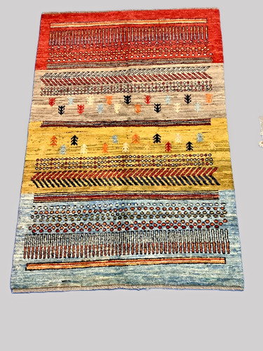 Alfombra oriental anudada - , a