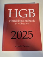 HGB 2025 Handelsgesetzbuch 26