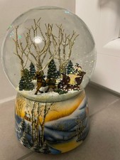 Schneekugel - Spieluhr - Weihnachten- guter Zustand