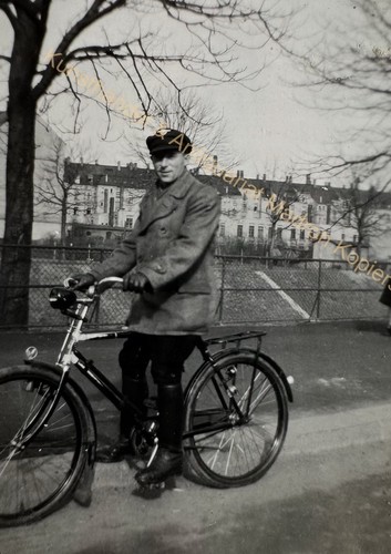 Orig foto fahrrad 1930 - fahrrad,