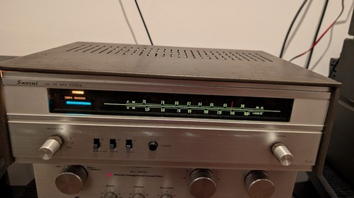 Sansui tuner stereo tube - sansui,