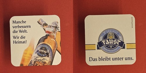 Faust manche verbessern die - manche,