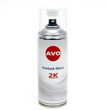 2K-Klarlack Lackspray hochglänzend 400ml benzinfest und UV beständig E0002