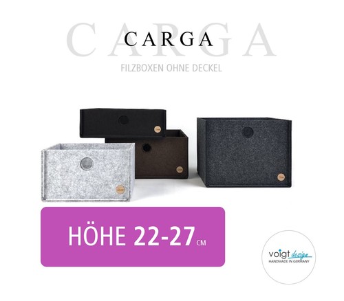 Filzbox höhe 27 cm - 22,