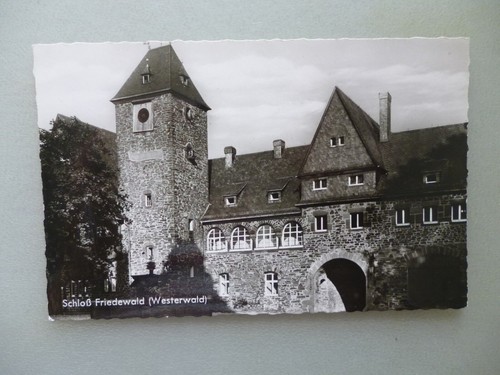 Ansichtskarte schloß - ansichtskarte,