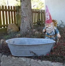 Alte Antike Zinkwanne