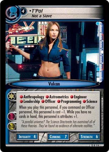 Pol not slave - t'pol,,