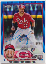 2023 Topps Chrome Blue Raywave