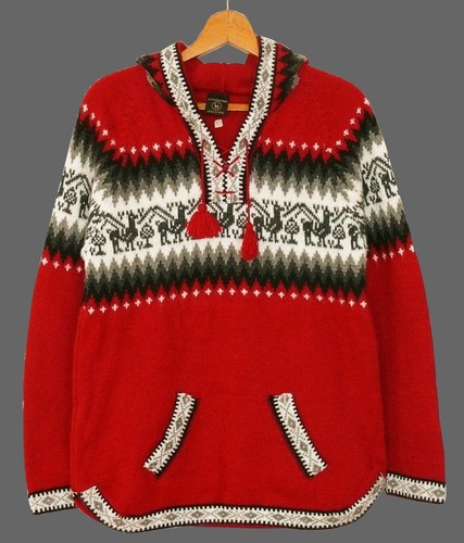 Peru alpaka pullover rot gr - rot,,