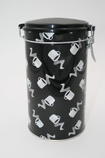 Kaffeedose rund Metall mit