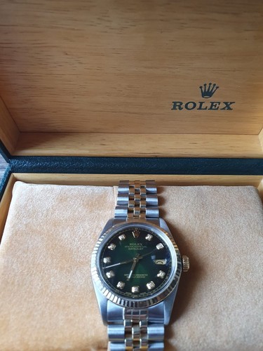 Rolex datejust green - datejust, 36