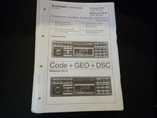 Original  Schaltplan Service Manual Blaupunkt Freiburg CR 42 Melbourne CR 42