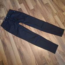 MANGO Jeans Coated schwarz