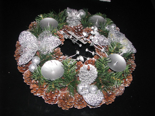 Adventskranz weihnachtsdeko - adventskranz,