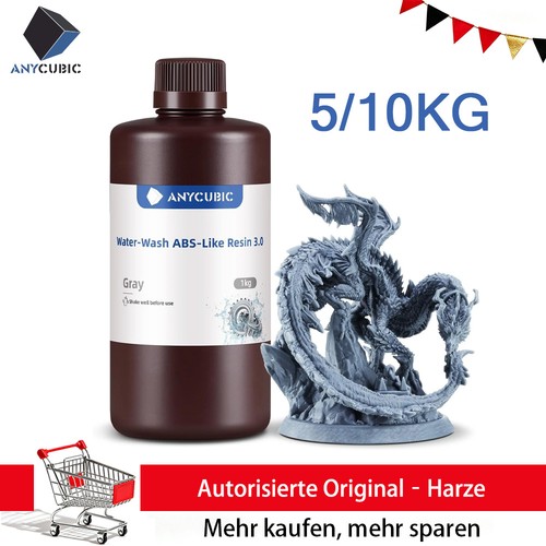 10kg anycubic water wash - anycubic, water-wash