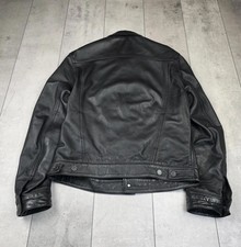 Levi's Leder  Trucker Jacke