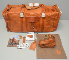 Berliner Bags Vintage Reisetasche New York XXXL Weekender aus Leder Sporttasche