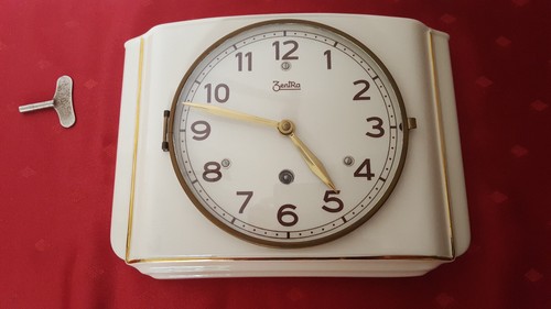 Wanduhr zentra 60erjahre -  wanduhr, 50/60erjahre