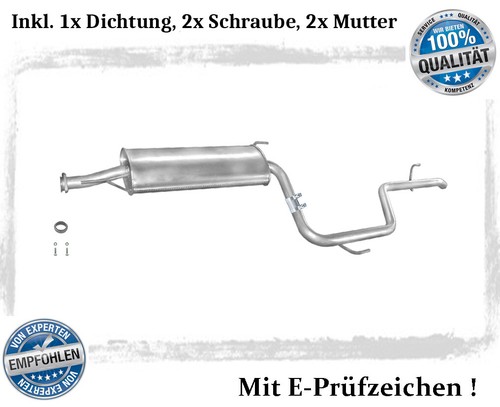 Endschalldämpfer für
